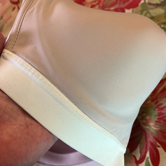 NATORI Sports Bra Size 38DDD Blush & Ivory Back close Adjustable $79 NEW - Picture 13 of 14